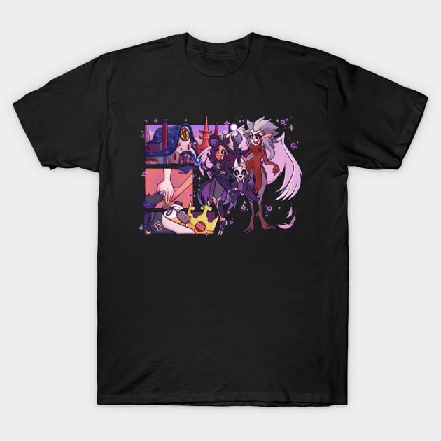 Luz, Eda & kink- The owl house fanart T-Shirt by Anshie Hoop Shop